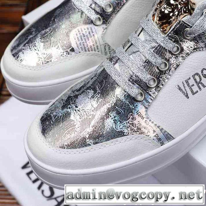 最新のトレンドブランド人気的 【2019春夏】最新コレクション VERSACE ヴェルサーチ カジュアルシューズ