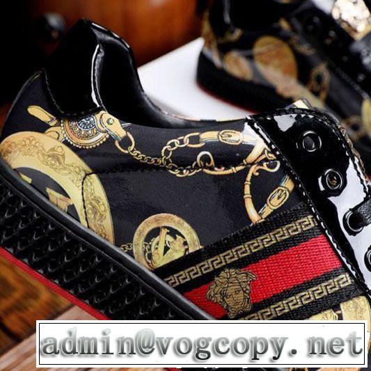 2019春夏のトレンド新商品 VERSACE ヴェルサーチ カジュアルシューズ 素敵なスタイルで夏の定番