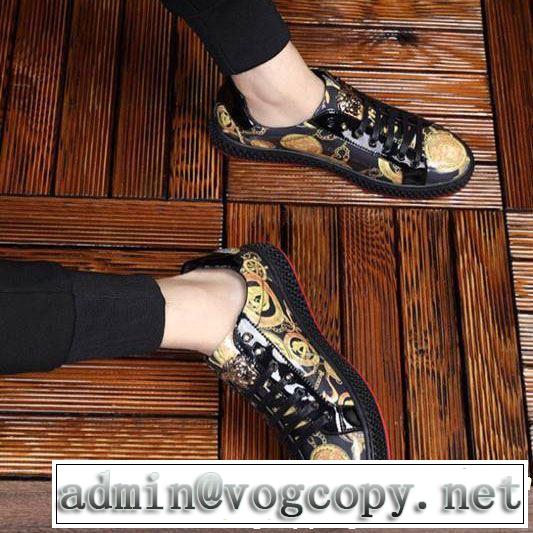 2019春夏のトレンド新商品 VERSACE ヴェルサーチ カジュアルシューズ 素敵なスタイルで夏の定番