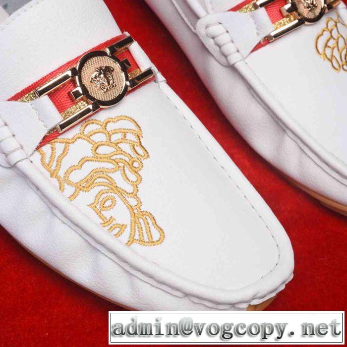 ヴェルサーチ VERSACE カジュアルシューズ 2色可選 今期注目のブランドトレンド 春夏の流行り2019新品