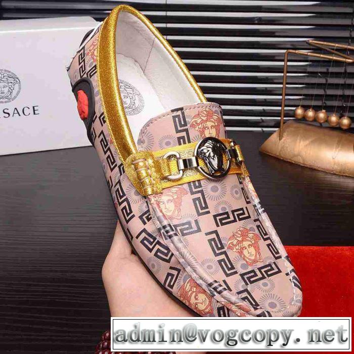 スタイルアップ効果 【2019春夏】最新コレクション  ヴェルサーチ VERSACE カジュアルシューズ