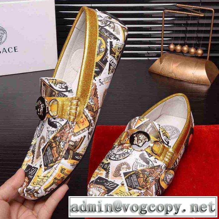 今年春夏ファション流行り ヴェルサーチ VERSACE カジュアルシューズ 2019春夏の大注目トレンド