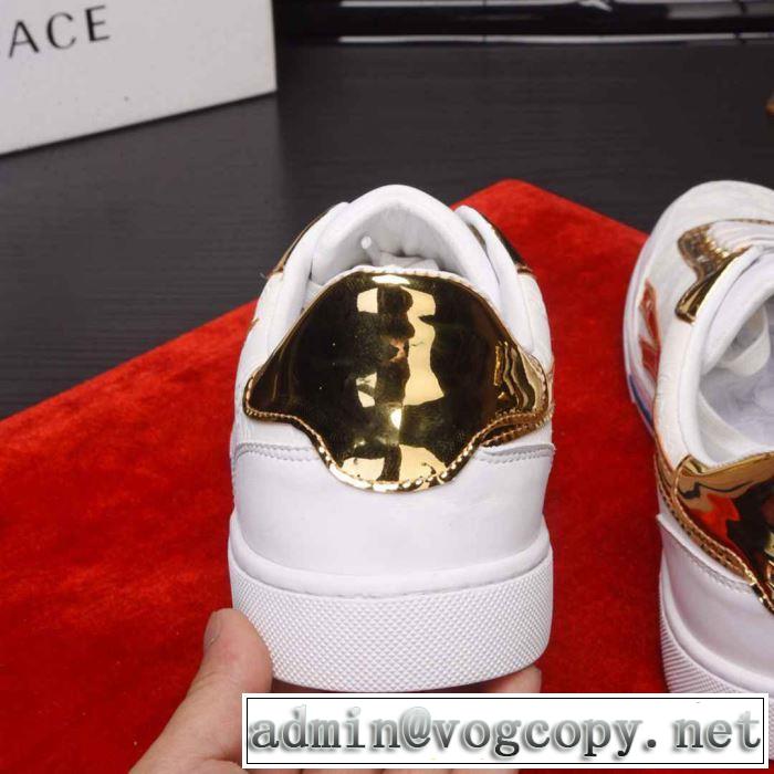 2色可選 カジュアルシューズ ブランドの話題の新作も！2019年春夏シーズンの人気 ヴェルサーチ VERSACE