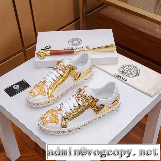 2019春夏人気トレンドアイテム ヴェルサーチ VERSACE カジュアルシューズ 今流行りの最新コレクション