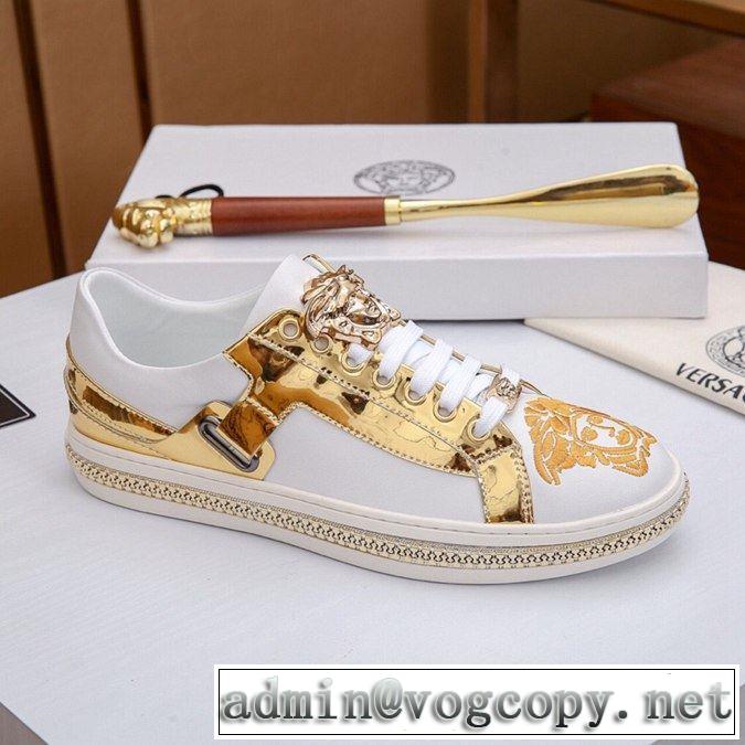 2019春夏人気トレンドアイテム ヴェルサーチ VERSACE カジュアルシューズ 今流行りの最新コレクション