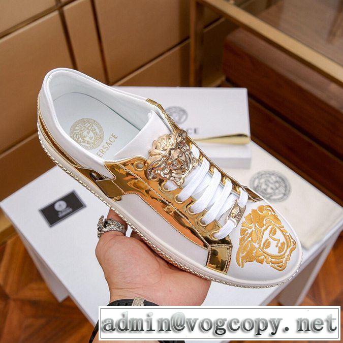 2019春夏人気トレンドアイテム ヴェルサーチ VERSACE カジュアルシューズ 今流行りの最新コレクション