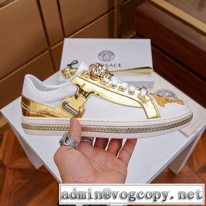 2019春夏人気トレンドアイテム ヴェルサーチ VERSACE カジュアルシューズ 今流行りの最新コレクション