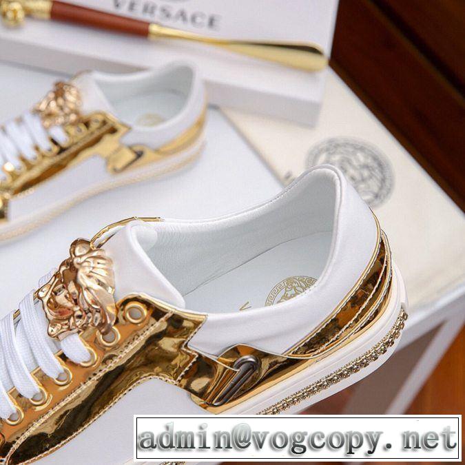 2019春夏人気トレンドアイテム ヴェルサーチ VERSACE カジュアルシューズ 今流行りの最新コレクション