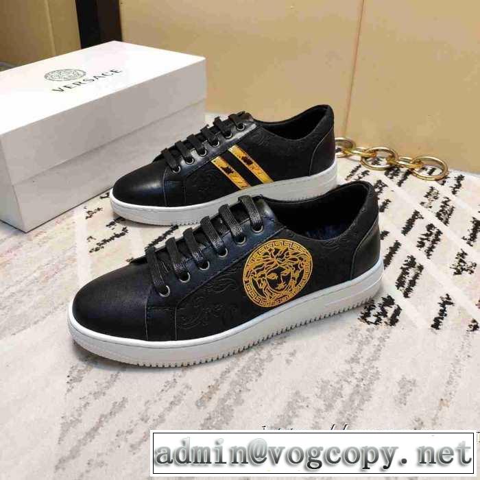 おしゃれでおすすめ今季トレンド ヴェルサーチVERSACE 2色可選 ランニングシューズ 2019トレンドファッション新品