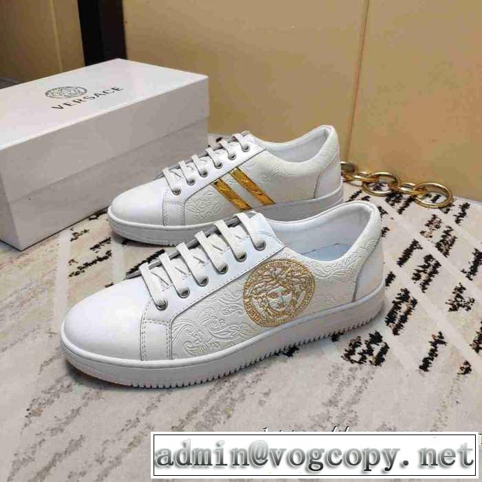 おしゃれでおすすめ今季トレンド ヴェルサーチVERSACE 2色可選 ランニングシューズ 2019トレンドファッション新品