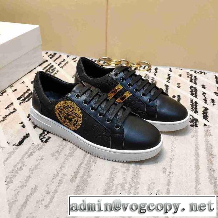 おしゃれでおすすめ今季トレンド ヴェルサーチVERSACE 2色可選 ランニングシューズ 2019トレンドファッション新品