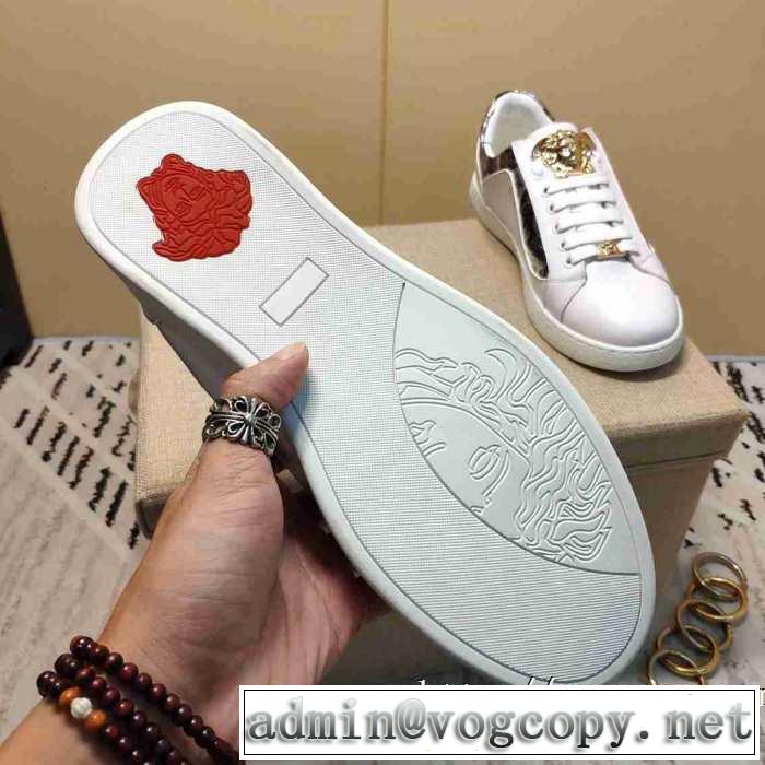 寒い季節トレンド上品 ヴェルサーチVERSACE 2019?2020秋冬流行色紹介 ランニングシューズ 今年の秋冬のトレンド激安セール