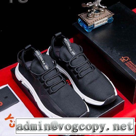 Y-3 ワイ?スリー カジュアルシューズ 2色可選 おしゃれな夏ファッション2019 すっきりした印象に