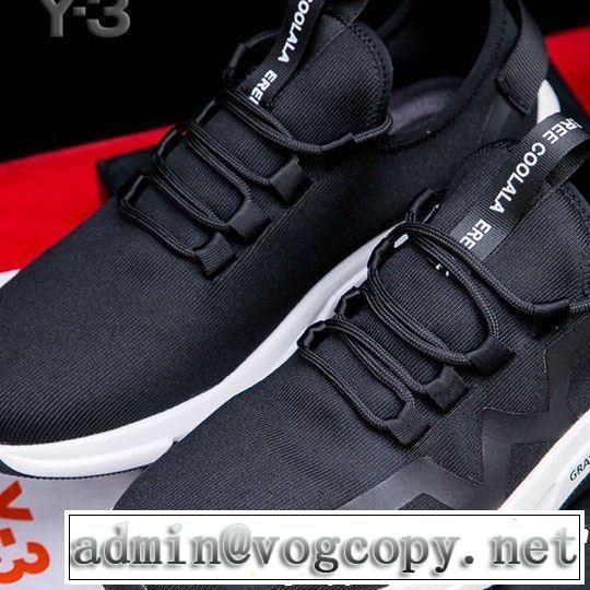 Y-3 ワイ?スリー カジュアルシューズ 2色可選 おしゃれな夏ファッション2019 すっきりした印象に