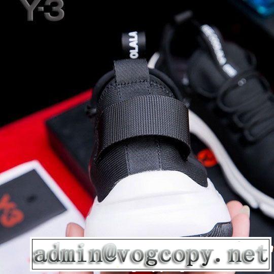 Y-3 ワイ?スリー カジュアルシューズ 2色可選 おしゃれな夏ファッション2019 すっきりした印象に