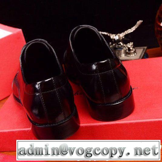 最高の2019年にしようよ FERRAGAMO最新作入荷 サルヴァトーレフェラガモ 革靴絶大な人気