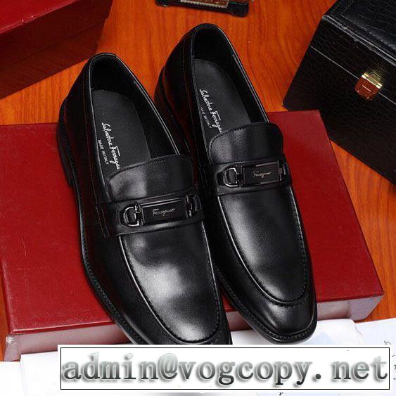 FERRAGAMO2019春夏の大注目トレンド 2色可選 革靴 サルヴァトーレフェラガモ キレイめ感が強い