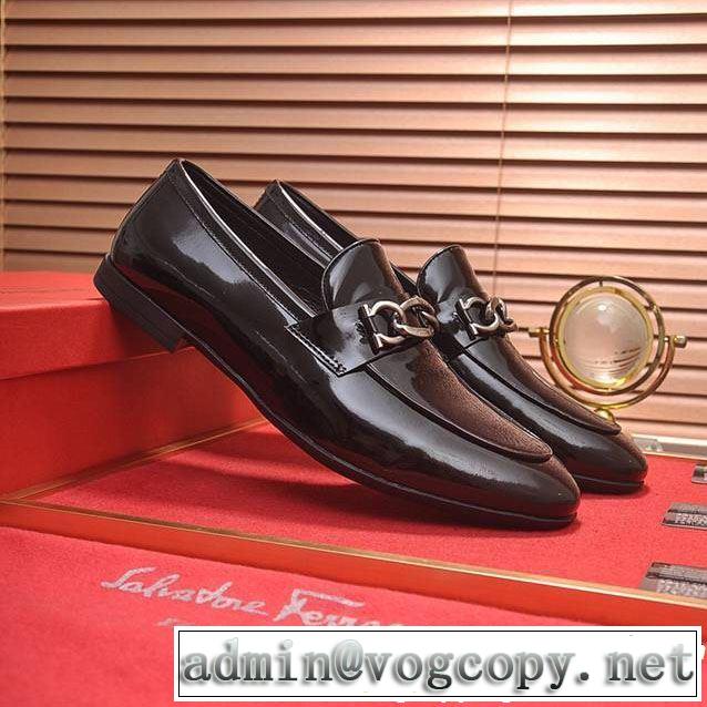 2019春夏トレンドアイテムサルヴァトーレフェラガモ今期注目のブランドトレンド FERRAGAMO ビジネスシューズ