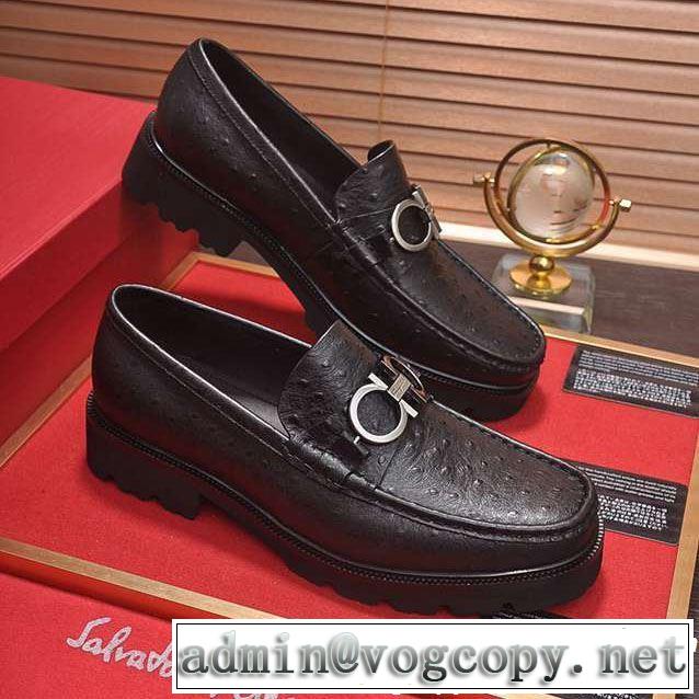  最も目立ったブランド新品サルヴァトーレフェラガモ FERRAGAMO ビジネスシューズ  色可選