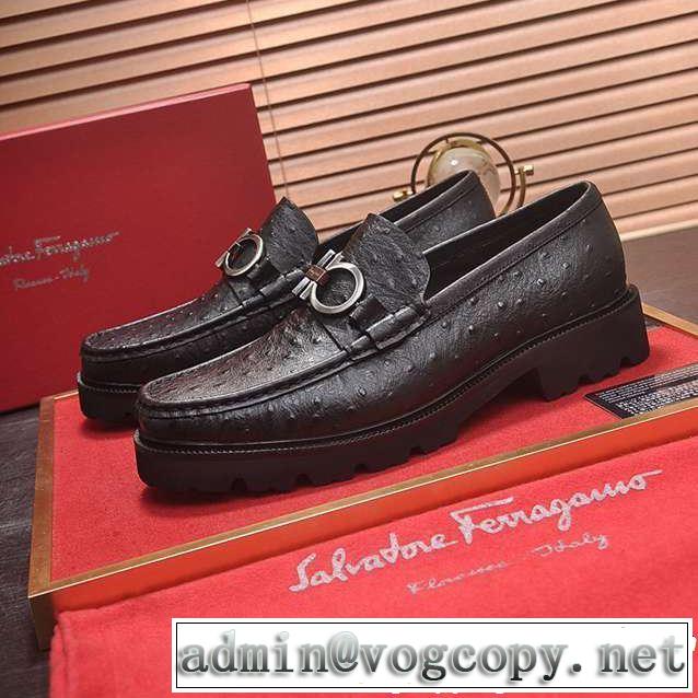 最も目立ったブランド新品サルヴァトーレフェラガモ FERRAGAMO ビジネスシューズ  色可選