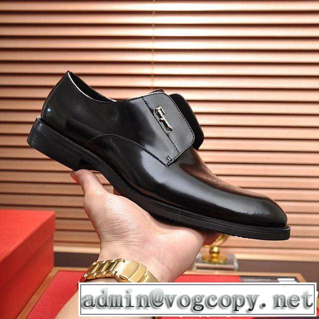 海外セレブは大人気 ビジネスシューズ サルヴァトーレフェラガモ2019春夏は人気定番 FERRAGAMO