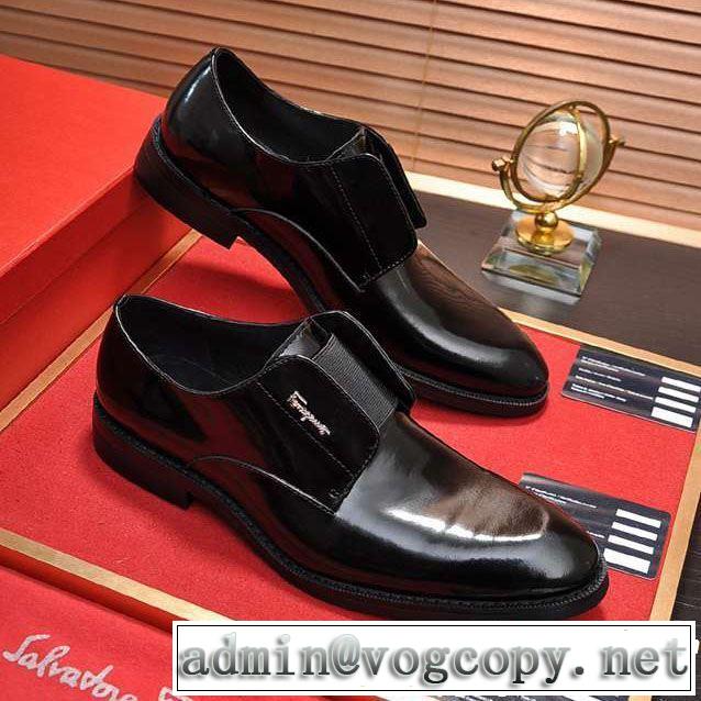 海外セレブは大人気 ビジネスシューズ サルヴァトーレフェラガモ2019春夏は人気定番 FERRAGAMO