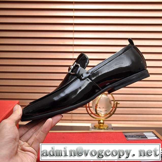 3色可選サルヴァトーレフェラガモ大人っぽく着こなし ビジネスシューズ FERRAGAMO 毎年トレンドアイテムが出る