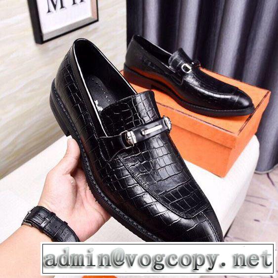 新価格で登場！HERMES 人気セール100%新品 エルメス 革靴限定激安 2019
