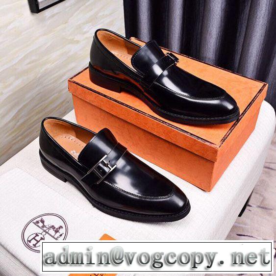 2019春夏人気トレンドアイテム HERMES エルメス 優しい雰囲気スタイリッシュに革靴