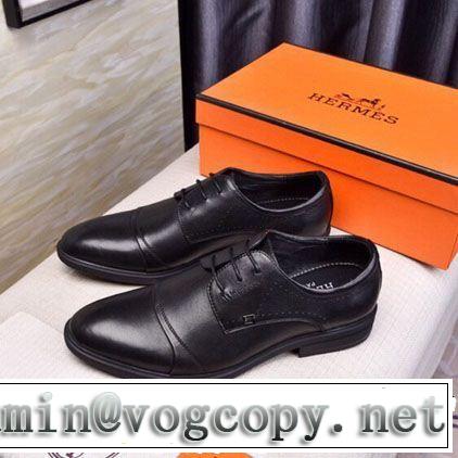ファッションにトレンド2019春夏は人気定番 HERMES エルメス 革靴 洗練された印象に