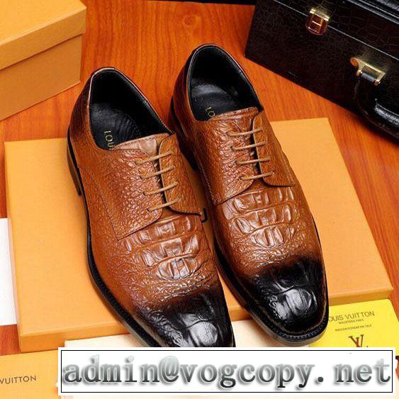 革靴ルイ ヴィトン新商品☆完売必至 3色可選 LOUIS VUITTON 春夏の流行り2019新品