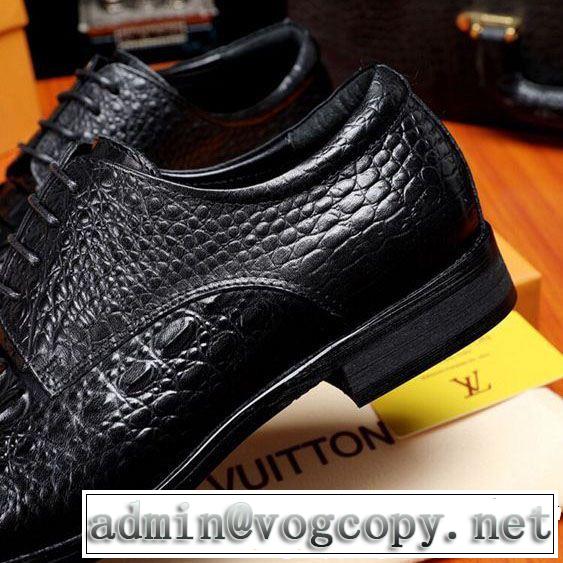 革靴ルイ ヴィトン新商品☆完売必至 3色可選 LOUIS VUITTON 春夏の流行り2019新品