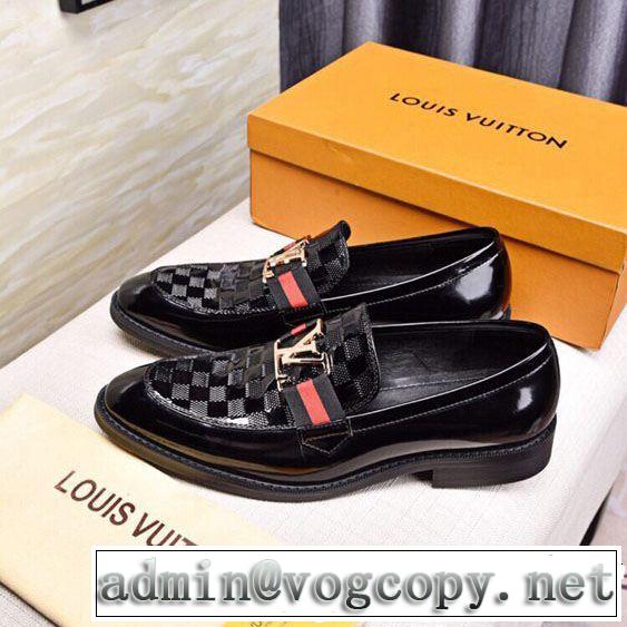 馴染みやすいスタイル美品 2色可選 2019夏ファション新品 革靴 LOUIS VUITTON  ルイ ヴィトン