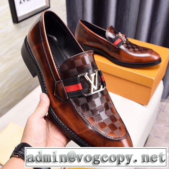 馴染みやすいスタイル美品 2色可選 2019夏ファション新品 革靴 LOUIS VUITTON  ルイ ヴィトン