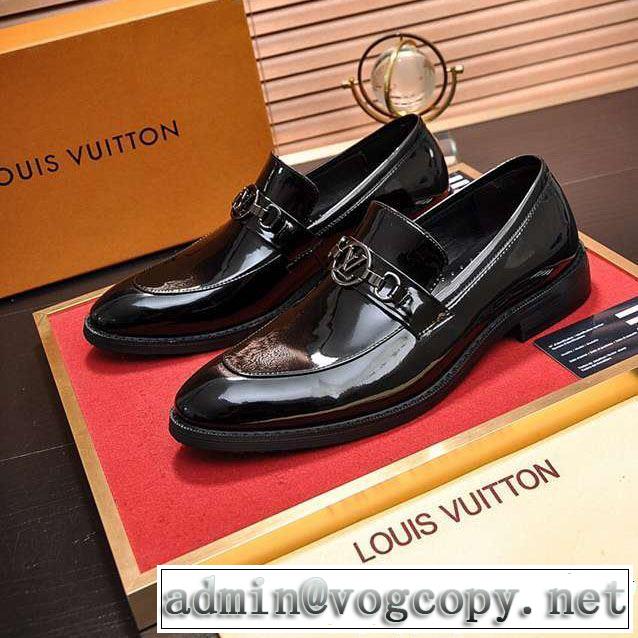 【2019年】夏のファッション デザイン抜群のアイテム ルイ ヴィトンビジネスシューズ 2色可選 LOUIS VUITTON