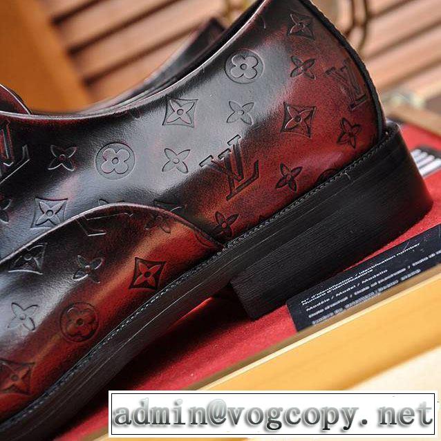 夏先に大活躍するルイ ヴィトン大人っぽく着こなし LOUIS VUITTON 2019SSのトレンド商品 ビジネスシューズ 2色可選