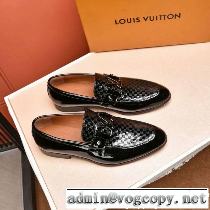 今シーズン注目のデザイン ルイ ヴィトン2019限定 男性に人気 LOUIS VUITTONビジネスシューズ