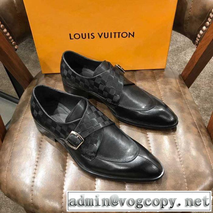  送料込み 希少品 2色可選 ルイ ヴィトン LOUIS VUITTON ビジネスシューズ2019夏ファション新品