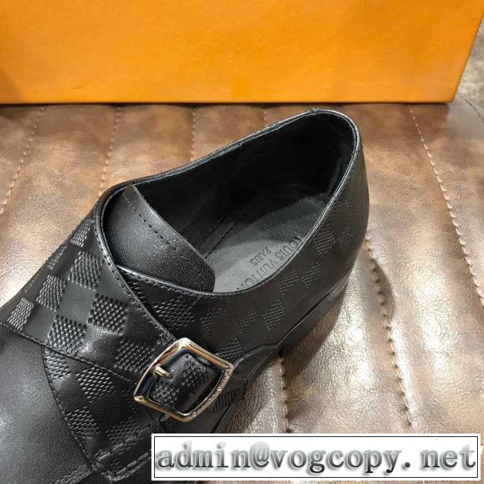 送料込み 希少品 2色可選 ルイ ヴィトン LOUIS VUITTON ビジネスシューズ2019夏ファション新品