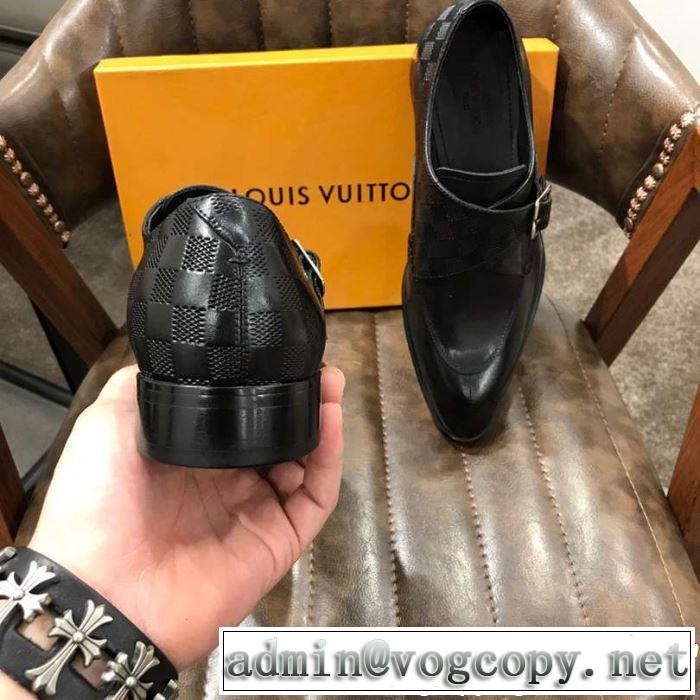 送料込み 希少品 2色可選 ルイ ヴィトン LOUIS VUITTON ビジネスシューズ2019夏ファション新品