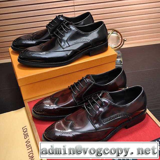  【2019年】夏のファッションルイ ヴィトン格安SALE  ビジネスシューズ LOUIS VUITTON 2色可選
