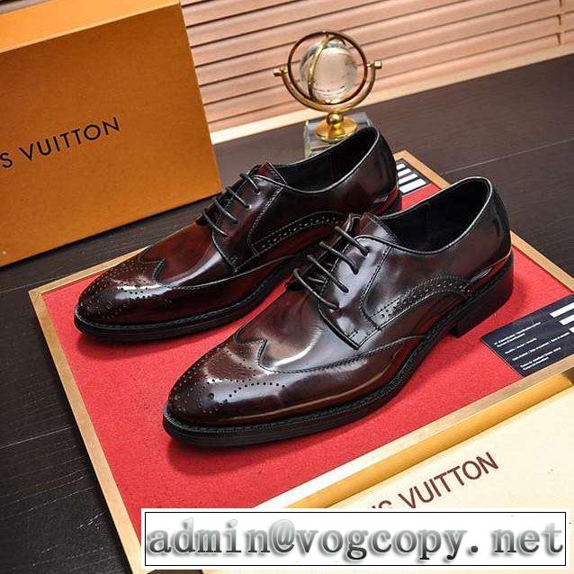 【2019年】夏のファッションルイ ヴィトン格安SALE  ビジネスシューズ LOUIS VUITTON 2色可選