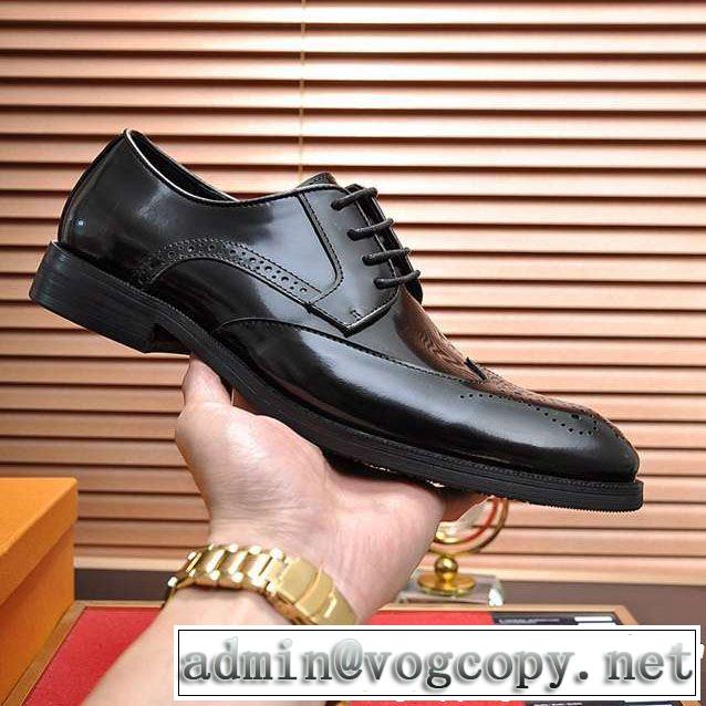 【2019年】夏のファッションルイ ヴィトン格安SALE  ビジネスシューズ LOUIS VUITTON 2色可選