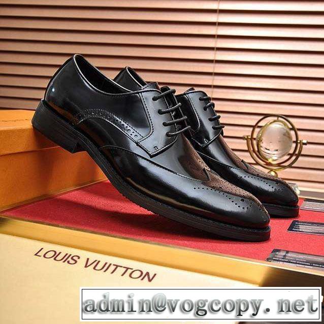 【2019年】夏のファッションルイ ヴィトン格安SALE  ビジネスシューズ LOUIS VUITTON 2色可選