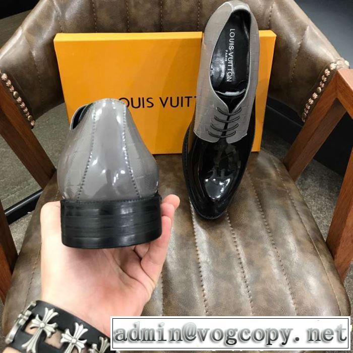 すごく稀少カラー ルイ ヴィトン LOUIS VUITTON 2019春夏トレンドアイテム ビジネスシューズ