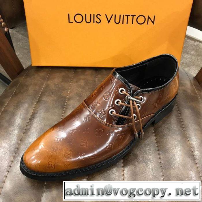 2色可選 ルイ ヴィトンVIPセールでお得 LOUIS VUITTON ビジネスシューズ【2019春夏】最新コレクション