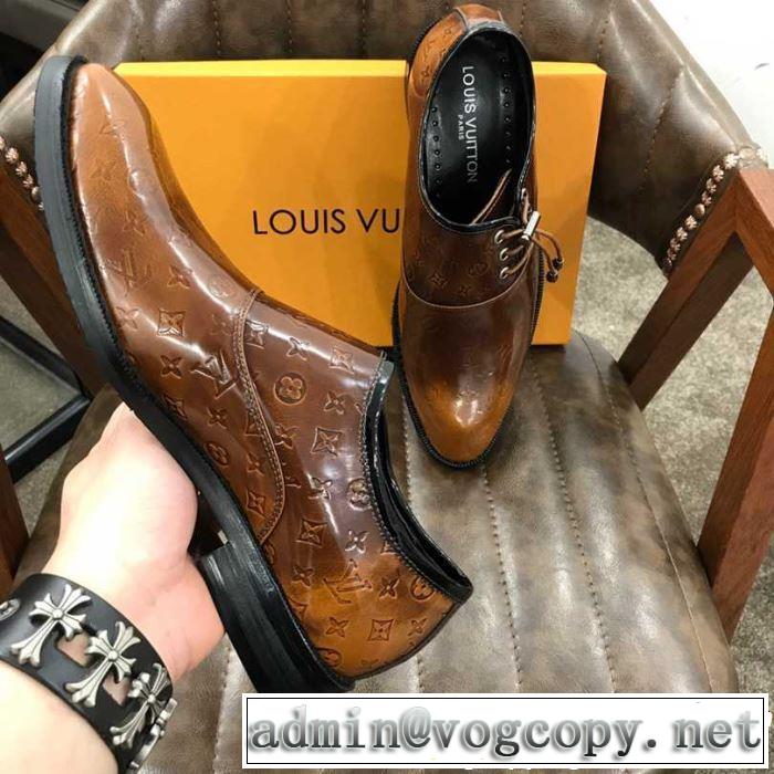 2色可選 ルイ ヴィトンVIPセールでお得 LOUIS VUITTON ビジネスシューズ【2019春夏】最新コレクション