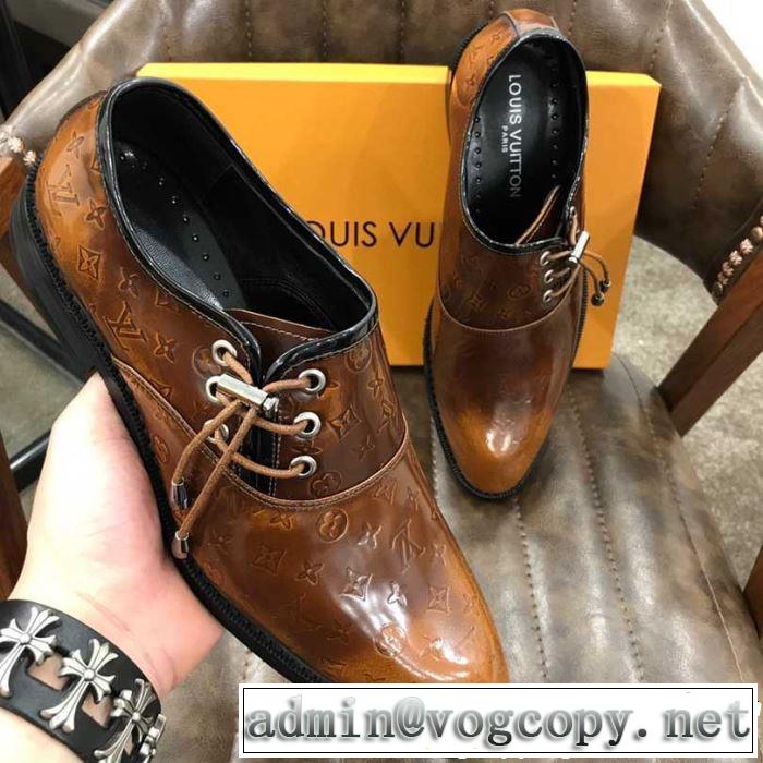2色可選 ルイ ヴィトンVIPセールでお得 LOUIS VUITTON ビジネスシューズ【2019春夏】最新コレクション