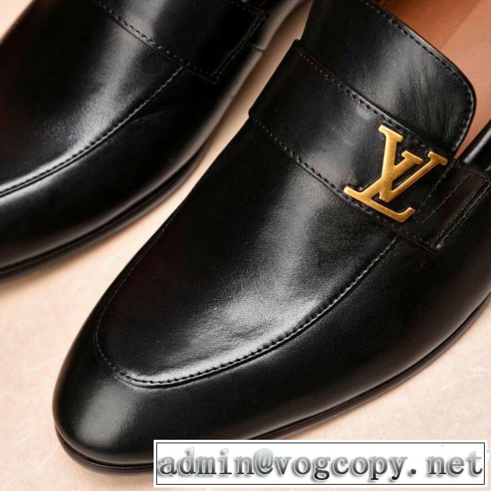 2019限定 男性に人気 ルイ ヴィトン LOUIS VUITTON 夏先に大活躍する ビジネスシューズ大人の色味