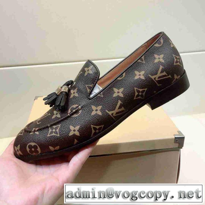 ルイ ヴィトン LOUIS VUITTON オシャレな印象に ビジネスシューズ 2019春夏人気トレンドアイテム 2色可選  オシャレ上級者に